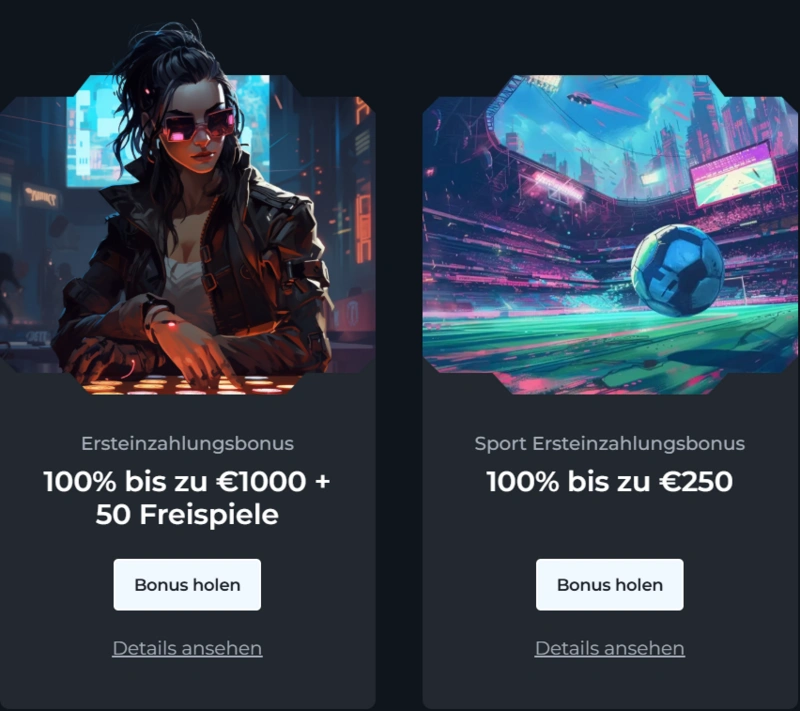 Winsane Casino Willkommensbonus